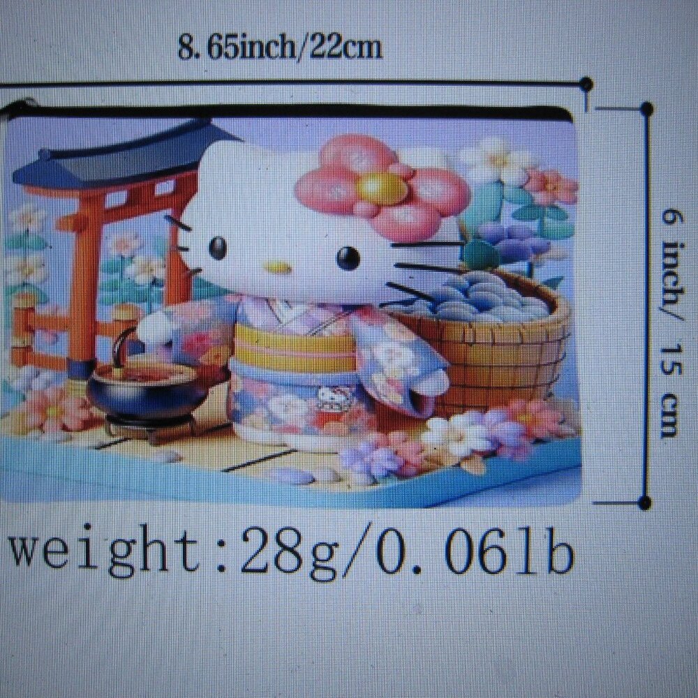 Sanrio Hello Kitty Kimono Spring Case Pouch Bag